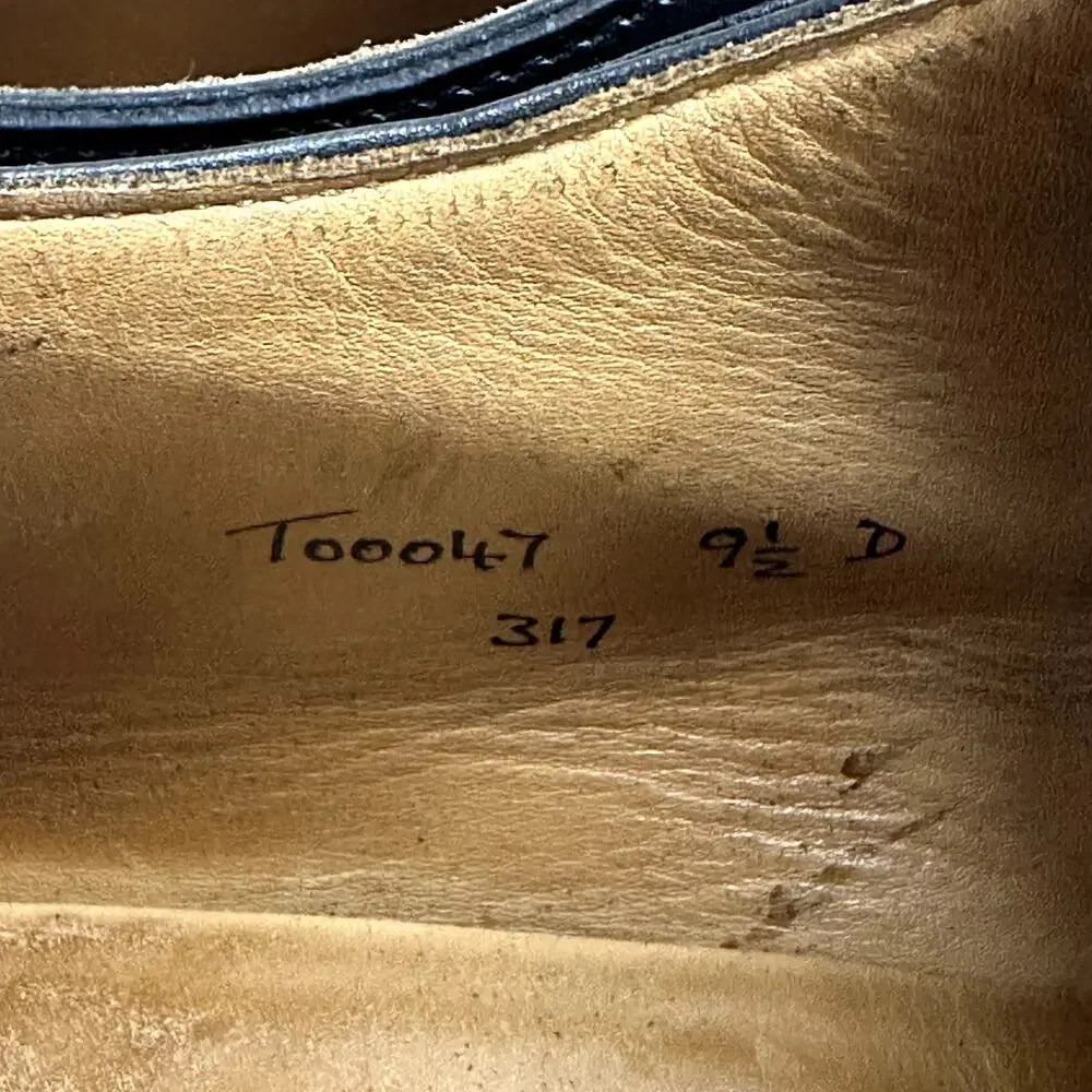 VGUC Crockett & Jones x Brooks Brothers Split Toe Derby Made in England 317 9.5